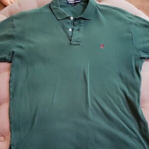 Polo by Ralph Lauren Men's Forest Green Polo Shirt